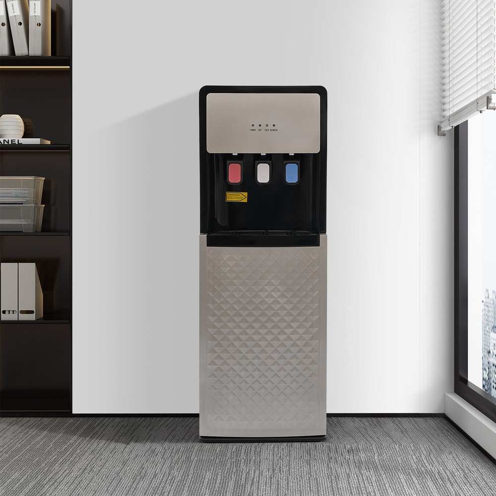Bottom Loading Hot & Cold Water Cooler Dispenser with User-Friendly Design