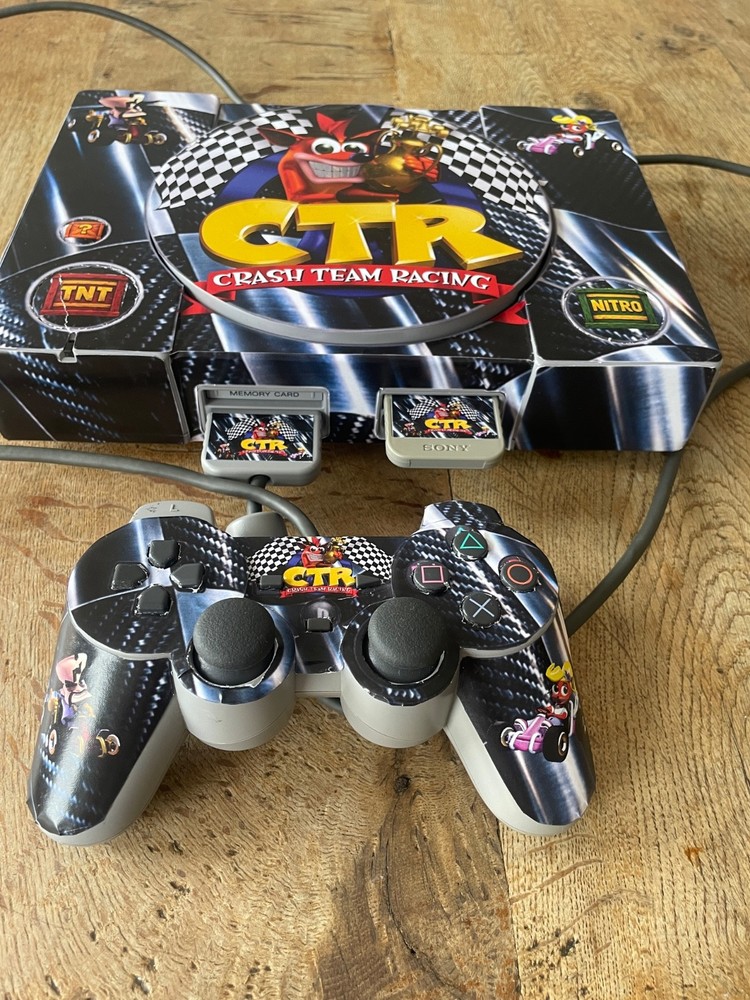 PS1 Console Custom Skin Covers