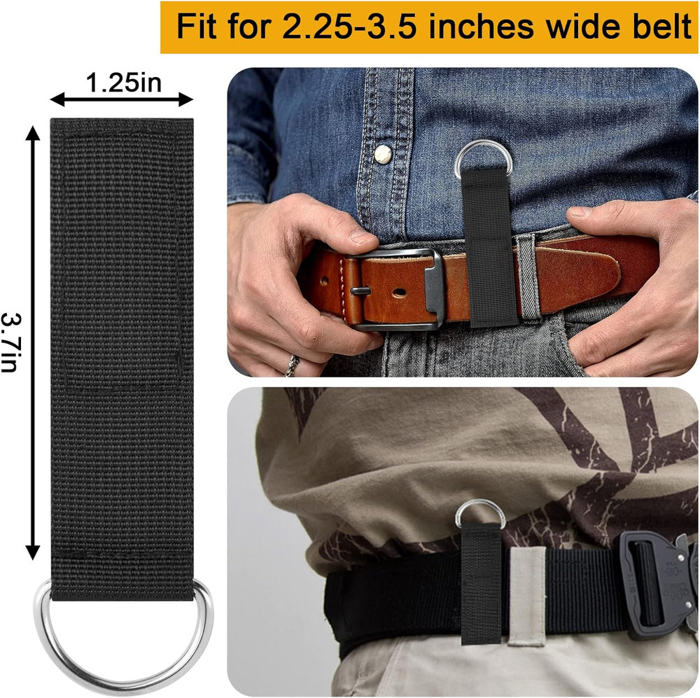 Heavy Duty Tool Belt Loop, 4Pcs Suspender Loop, Suspender Attachment, Tool Belt