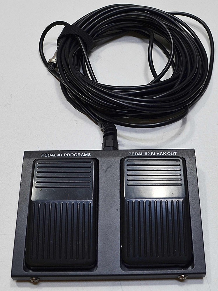 DJ Pedal - 2 BAR FLEX T FOOT SWITCH PROGRAMS & BLACKOUT