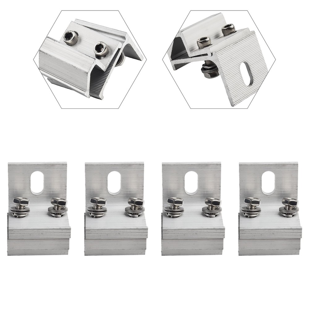 Easy Installation with User Friendly Solar Panel Mounting Bracket Clips