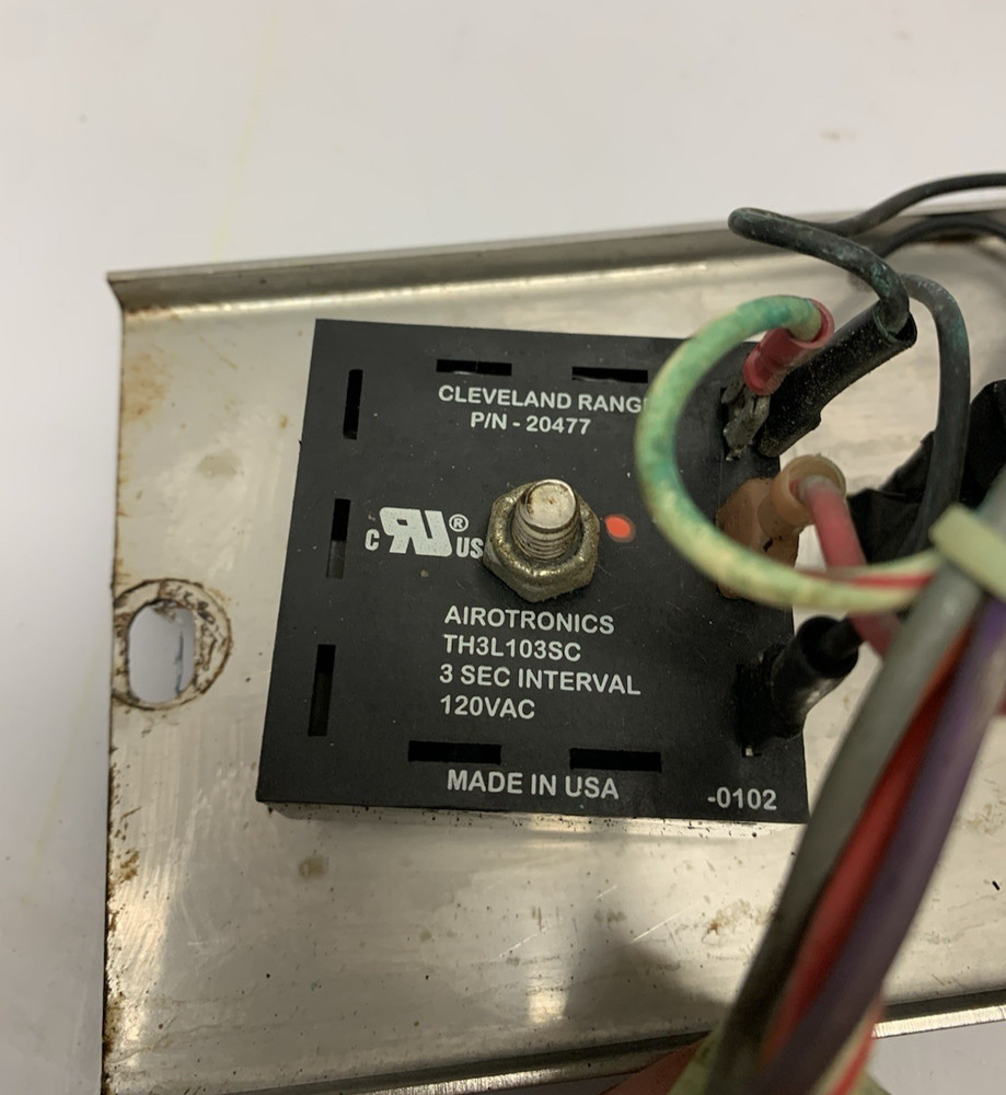 Cleveland 24CGP10 Steamcraft Power 10 Front Panel Assembly | Missing Dial