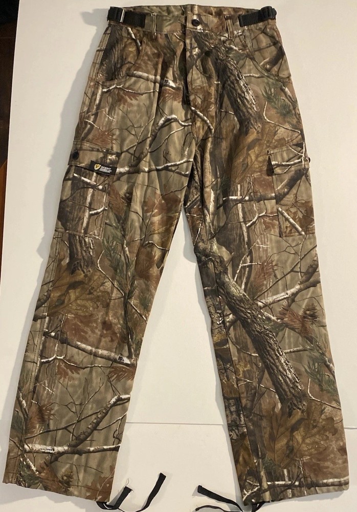 Scent Shield Hunting Pants In Real Tree Camo- Mens Medium