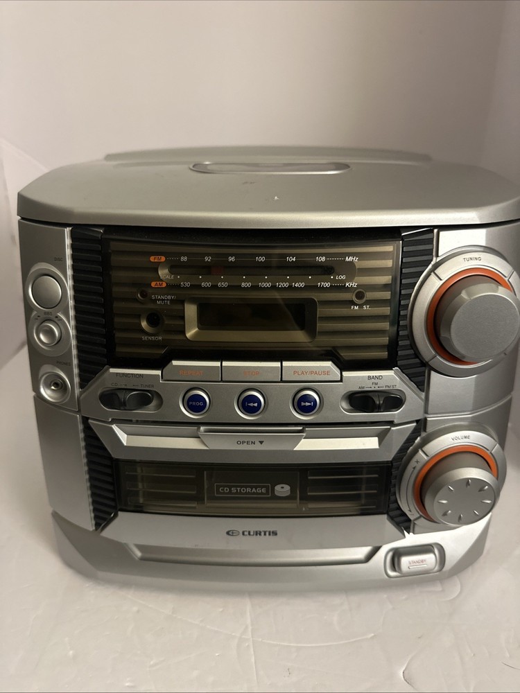 Rare Curtis RCD856 CD Player System No Speakers