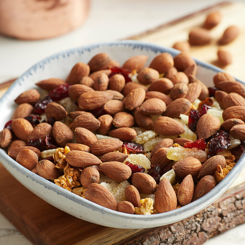Bulk Roasted & Salted Whole Almonds (select quantity below)