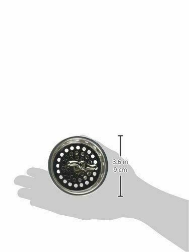 Stainless Steel Kitchen Sink Strainer Stopper Drain Basket 31/2inc Waste Plug US