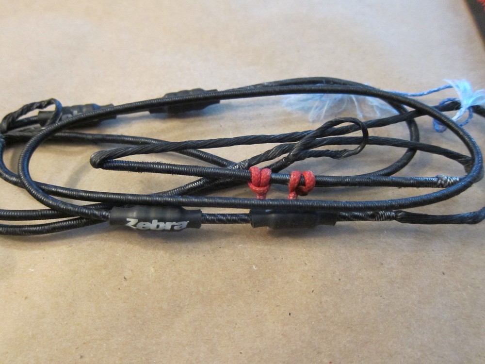 New Mathews Avail 55" String Bowstring Zebra Trophy Black Archery