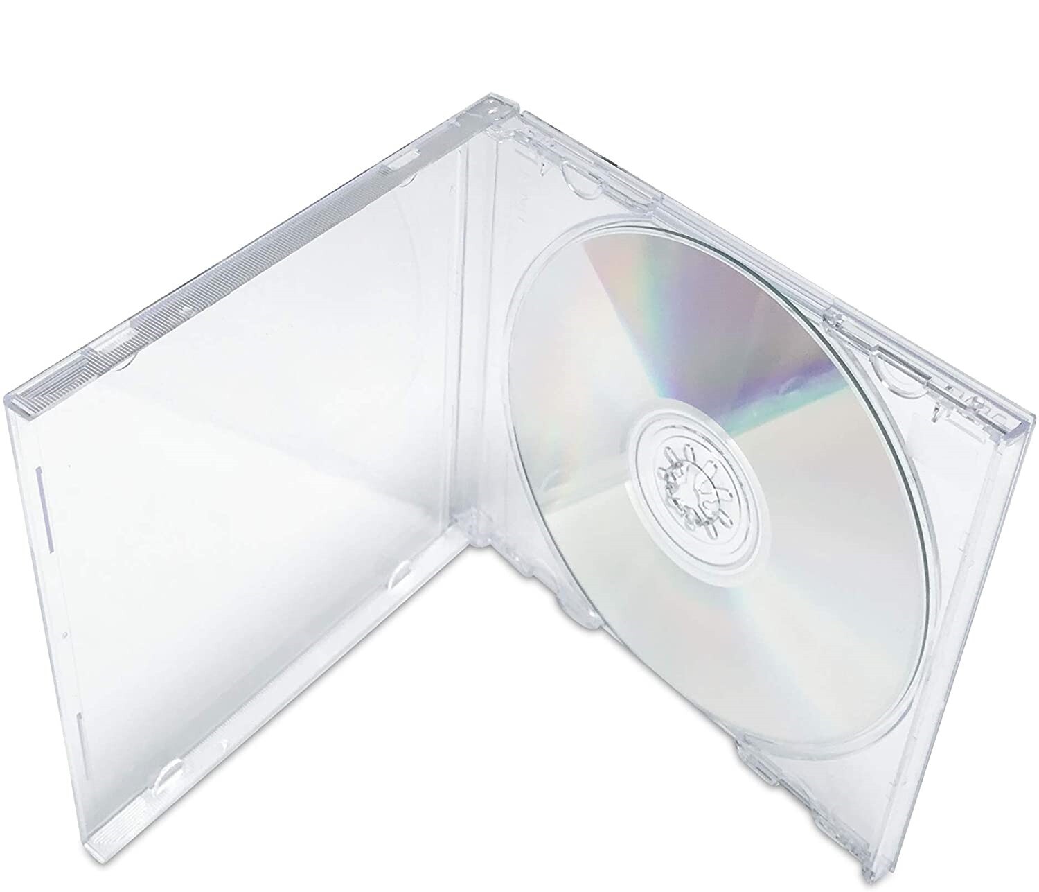Sony PlayStation 1 PS1 PSOne Dreamcast Replacement Clear CD Disc Jewel Cases -50