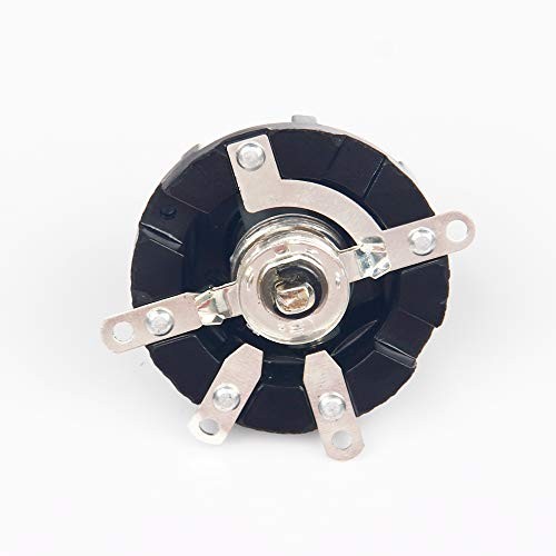 Heavy Duty 120V-250V 4 Position 3 Speed Fan Selector Rotary Switch with Knobs