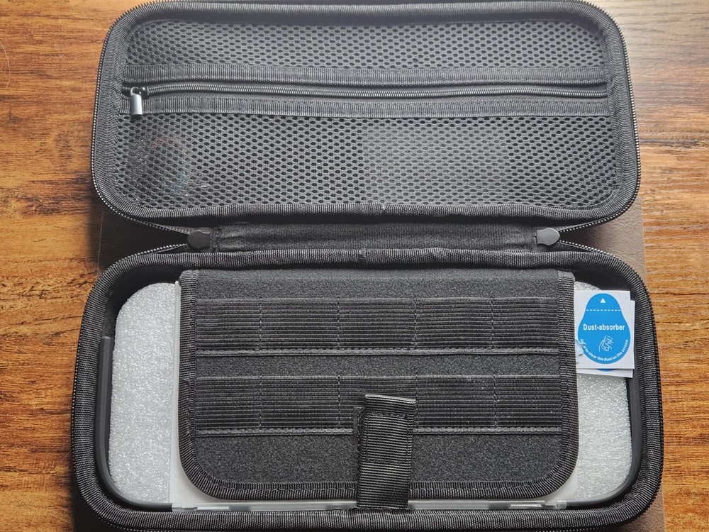 Switch 2 Carrying Case & Accessories Kit + Tempered Glass Screen Protector Pack