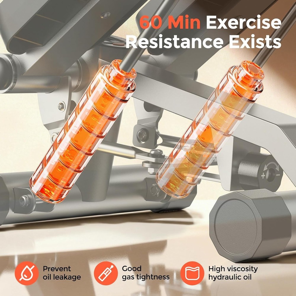 Stair Stepper,Twist/Mini Stepper for Exercise at Home,Step Machine with Resis...
