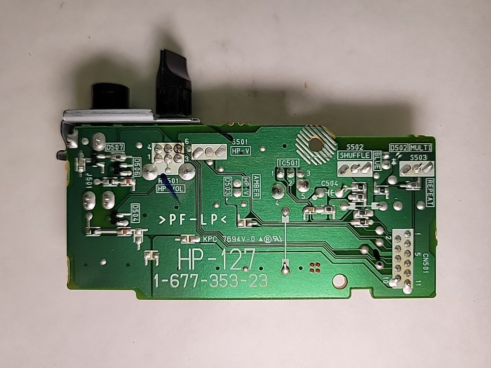 hp-127 headphone volume control