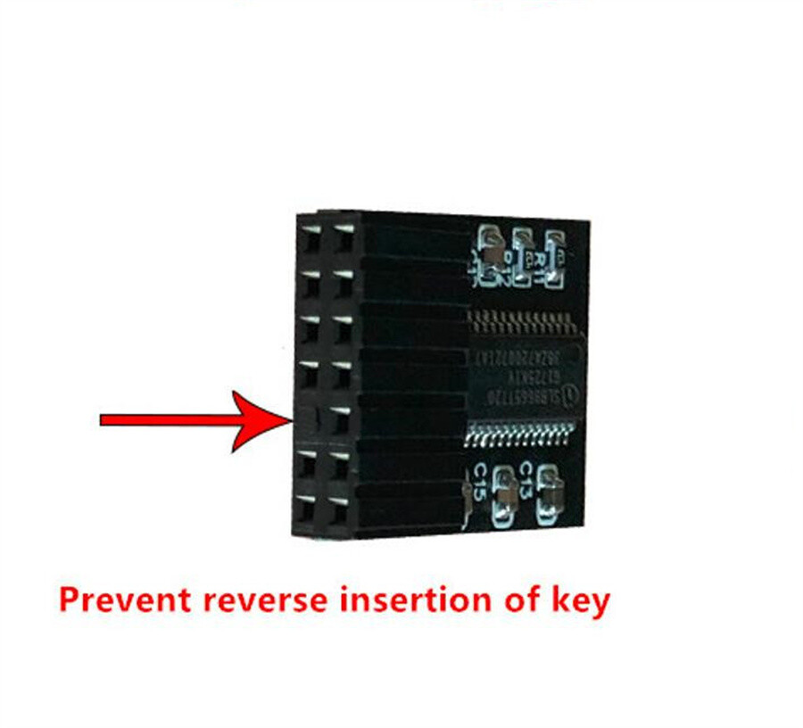 TPM 2.0 Security Module Trusted Platform Module 14-Pin For MSI 14PIN LPC MS-4136