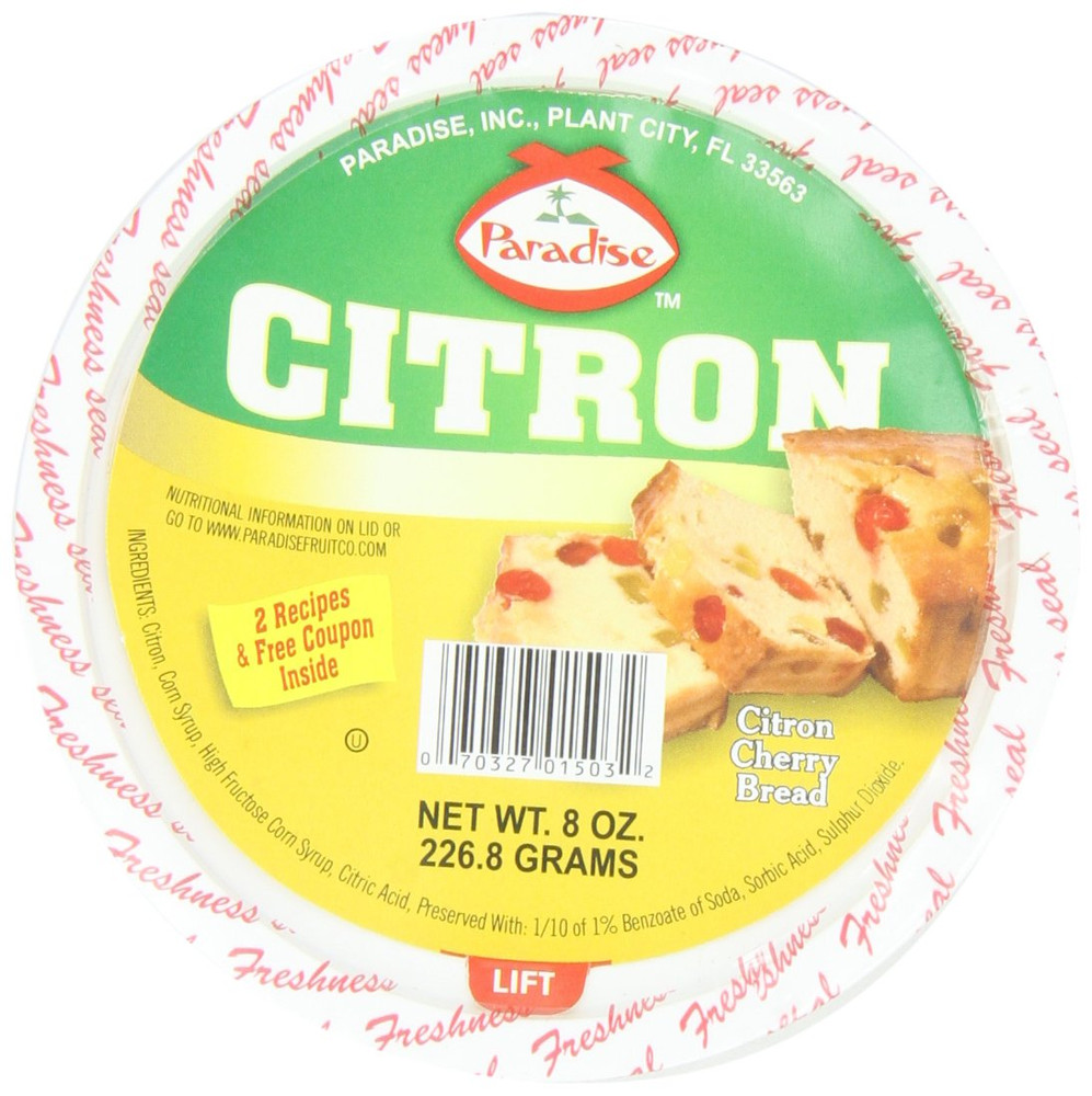 Diced Citron, 8 Ounce