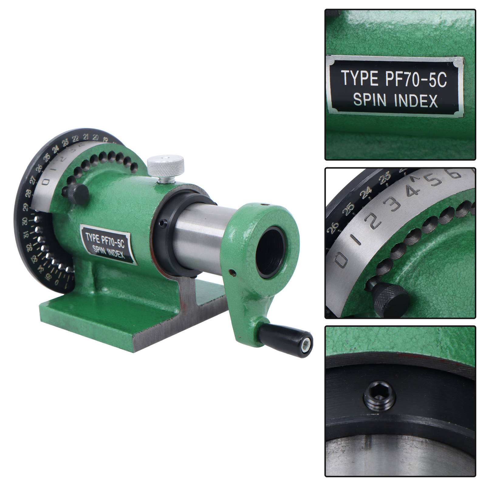 5c Precision Spin Index Fixture Collet For Milling/5C Spin Index Fixture