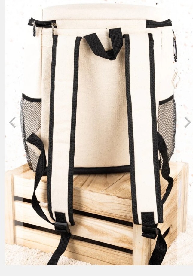 Ngil Backpack Large Cooler White And Black