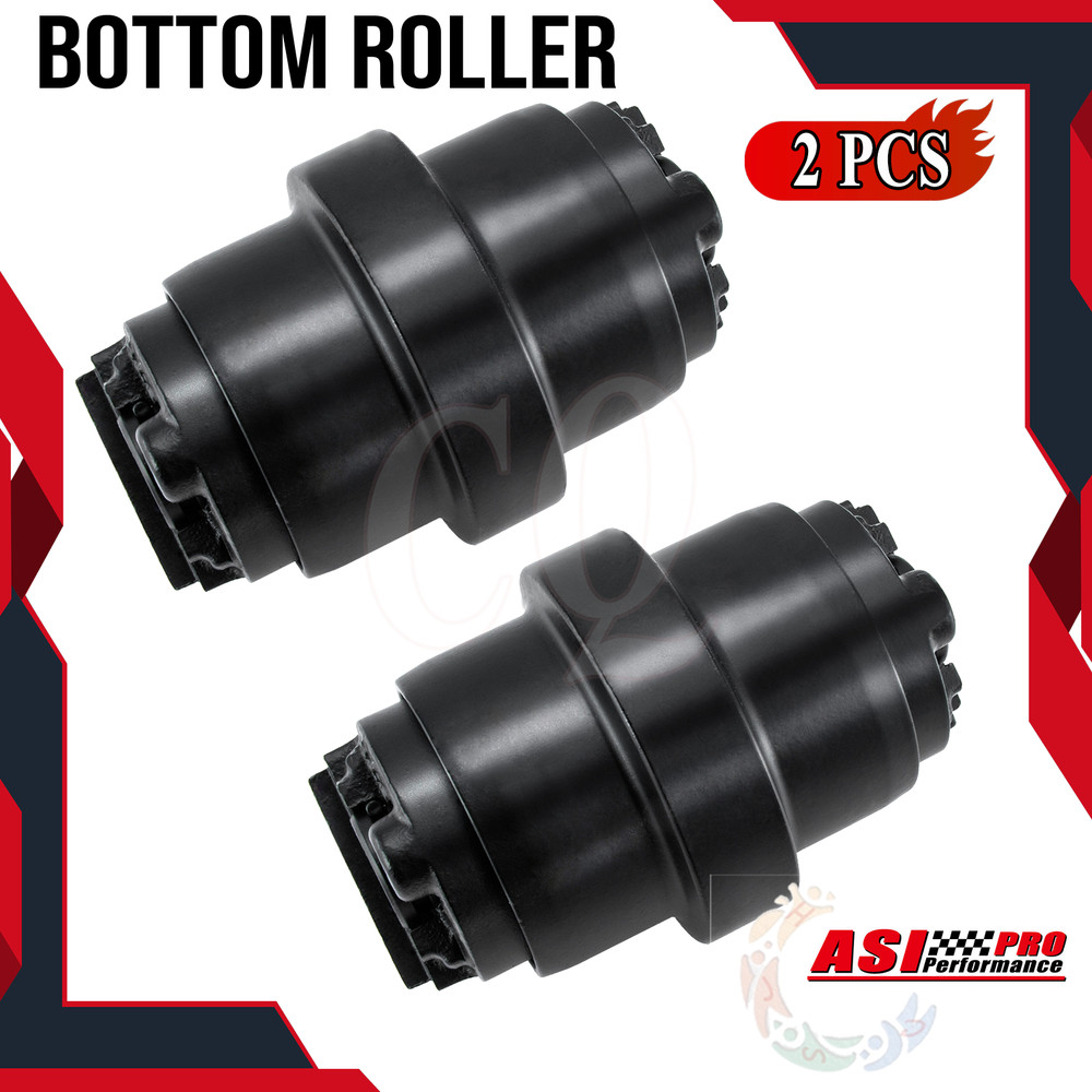 2 Pcs Bottom Rollers Fits John Deere 27D Excavator Undercarriage US
