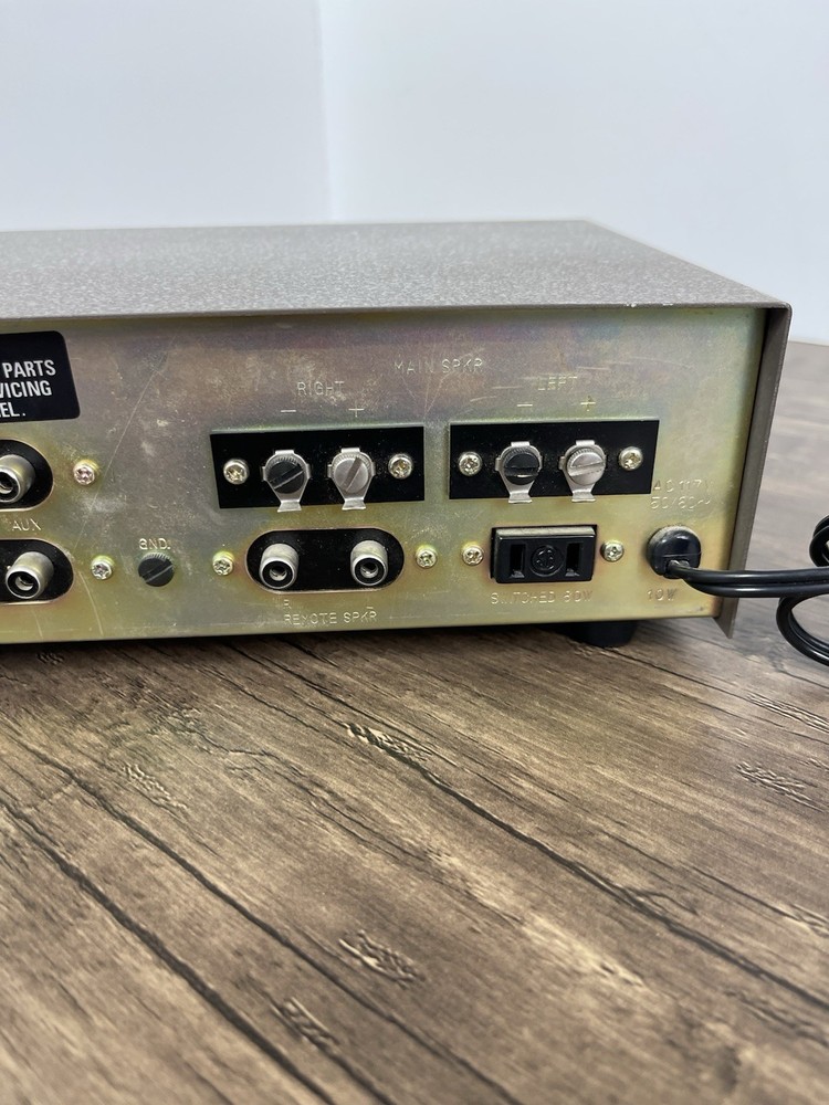 VTG Lafayette Stereo 10BCompact Solid State Bookshelf Stereo Amplifier~Nice