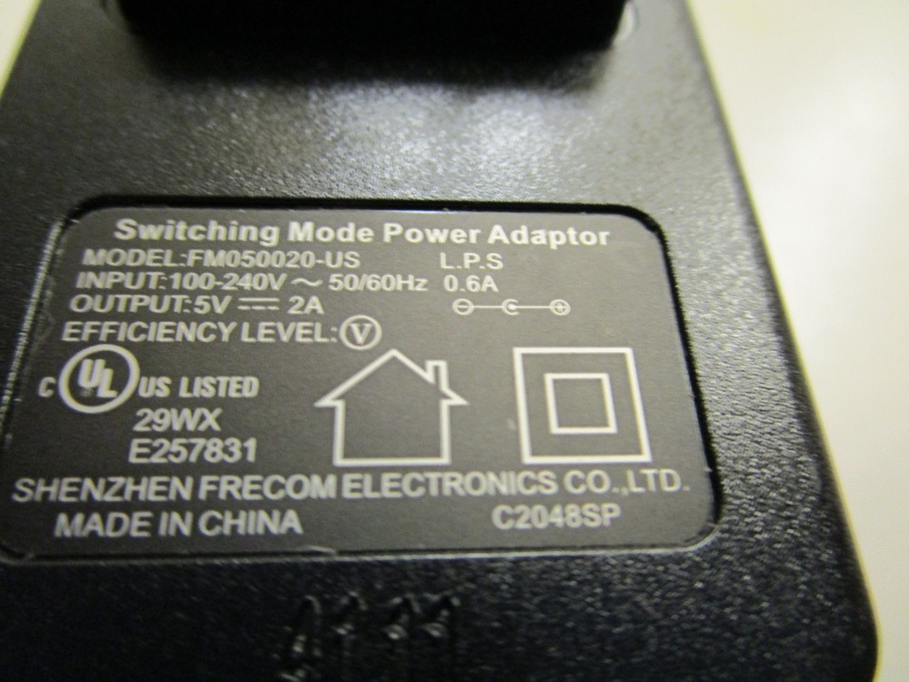 Original Switch mode power adapter FM050020-US for Huawei Springboard 7 " Tablet