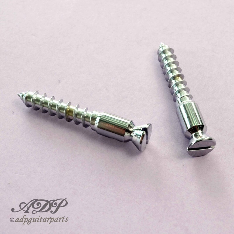 2 Floyd Rose® Tremolo Chrome Screws