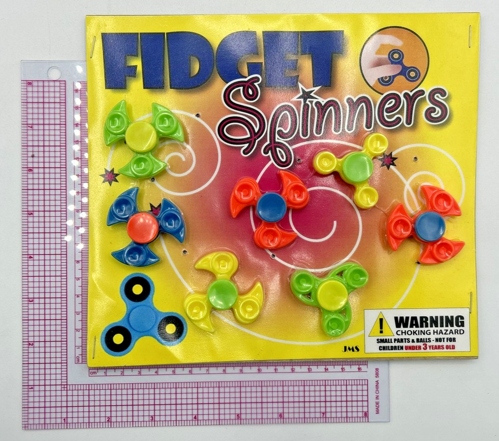 Vintage Vending Display Board Fidget Spinners 0165
