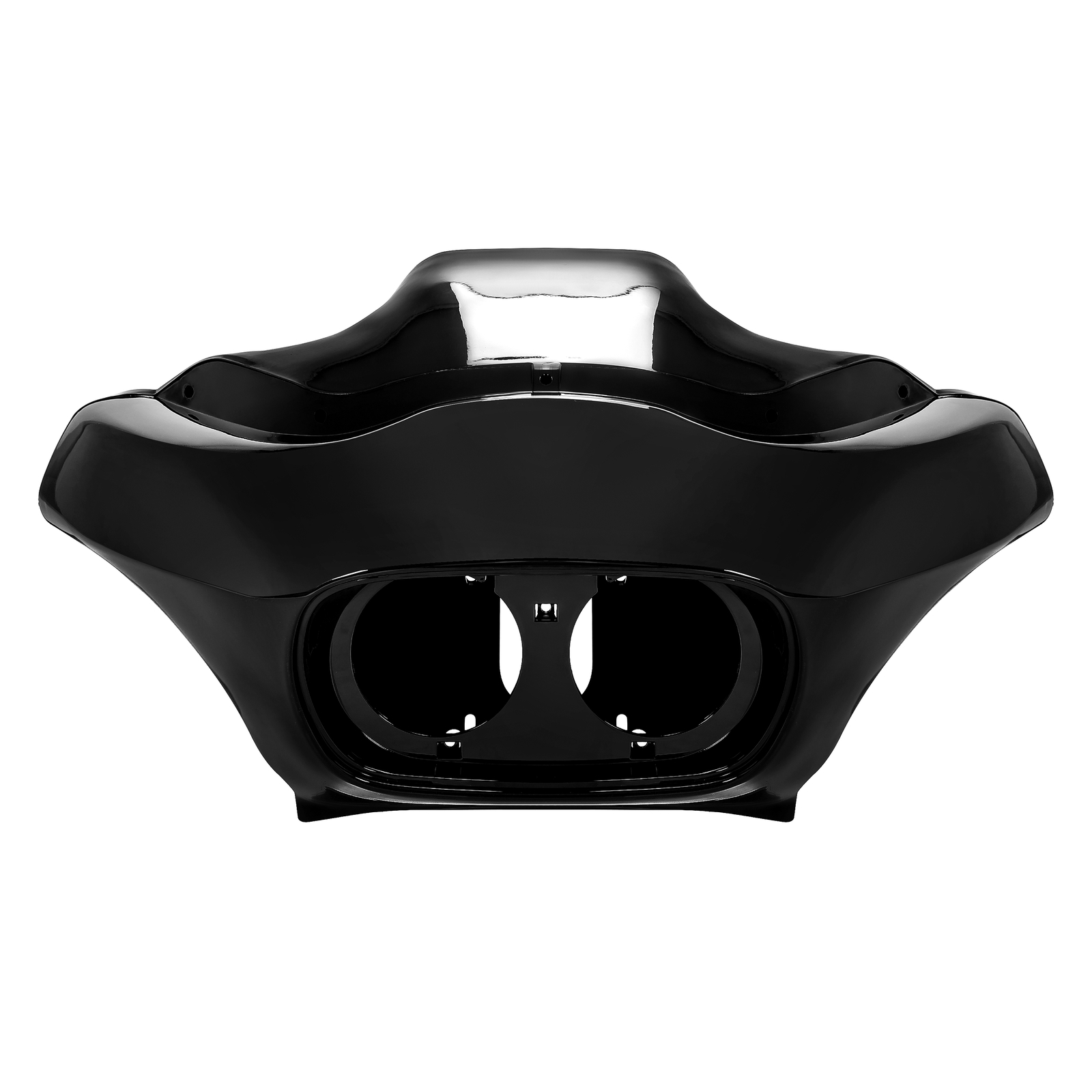 Vivid Black Front Inner Outer Headlight Fairing For Harley Road Glide FLTR 98-13