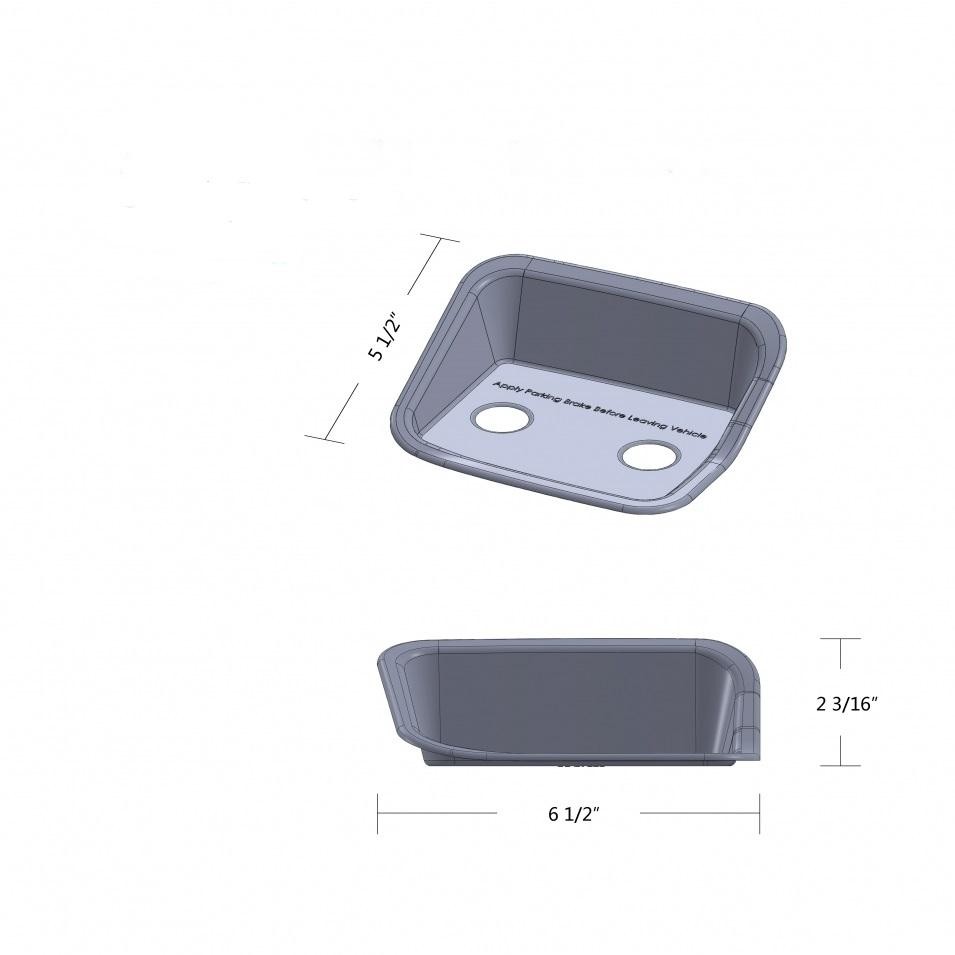 Peterbilt Chrome Air Valve Bezel Cover