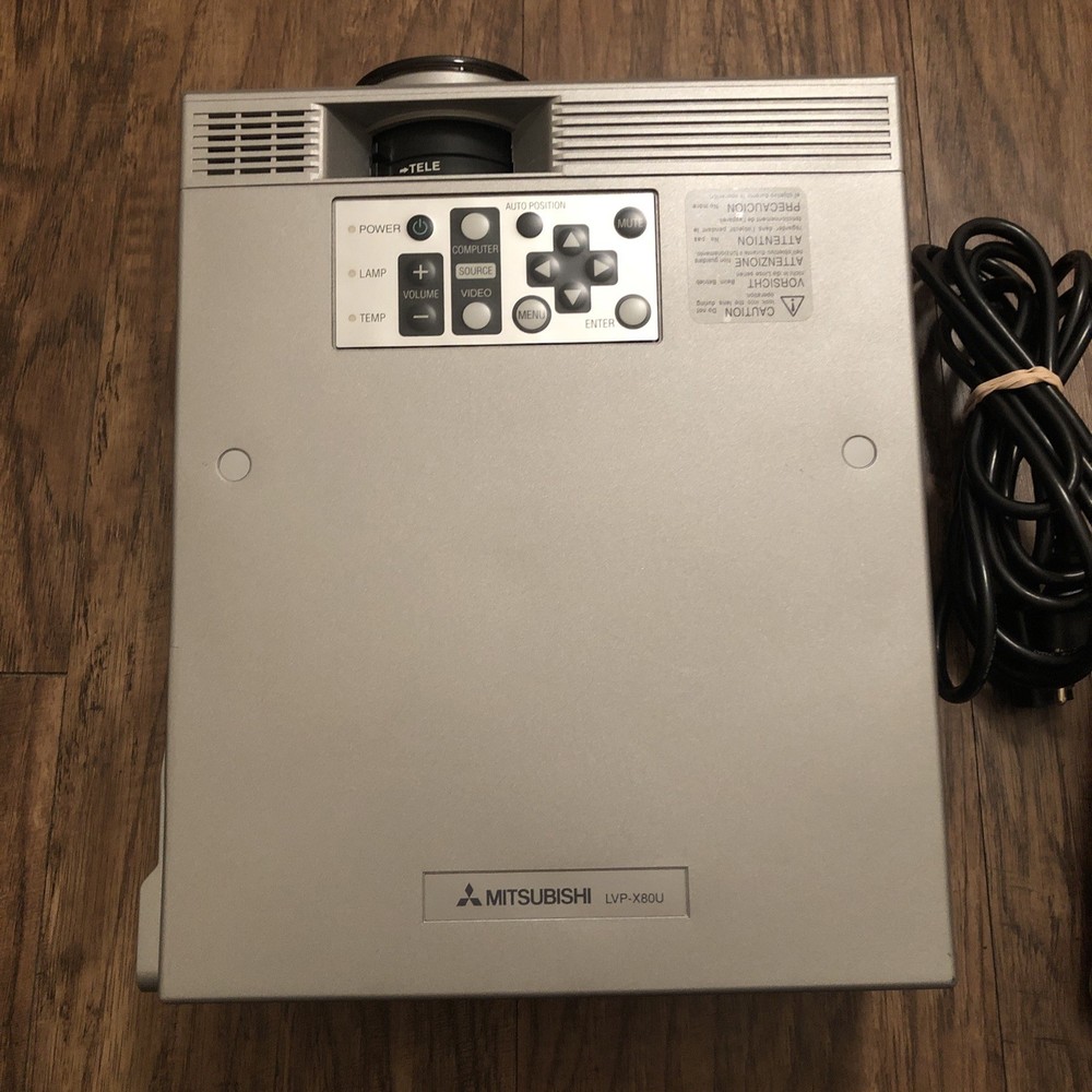 Mitsubishi LVP-X80U LCD Projector Multimedia Video Computer