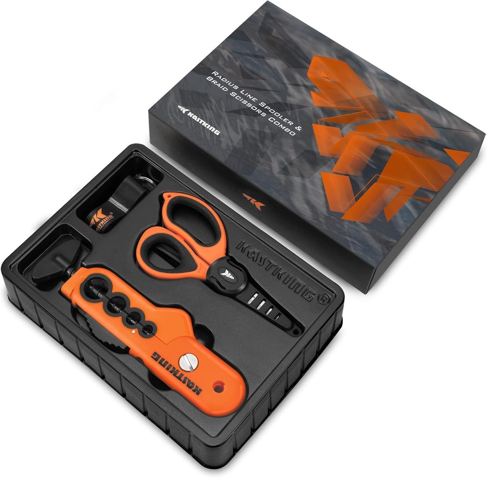 Patented Radius Line Spooler, Compact Fishing Line Spooling Tool for Spinning...