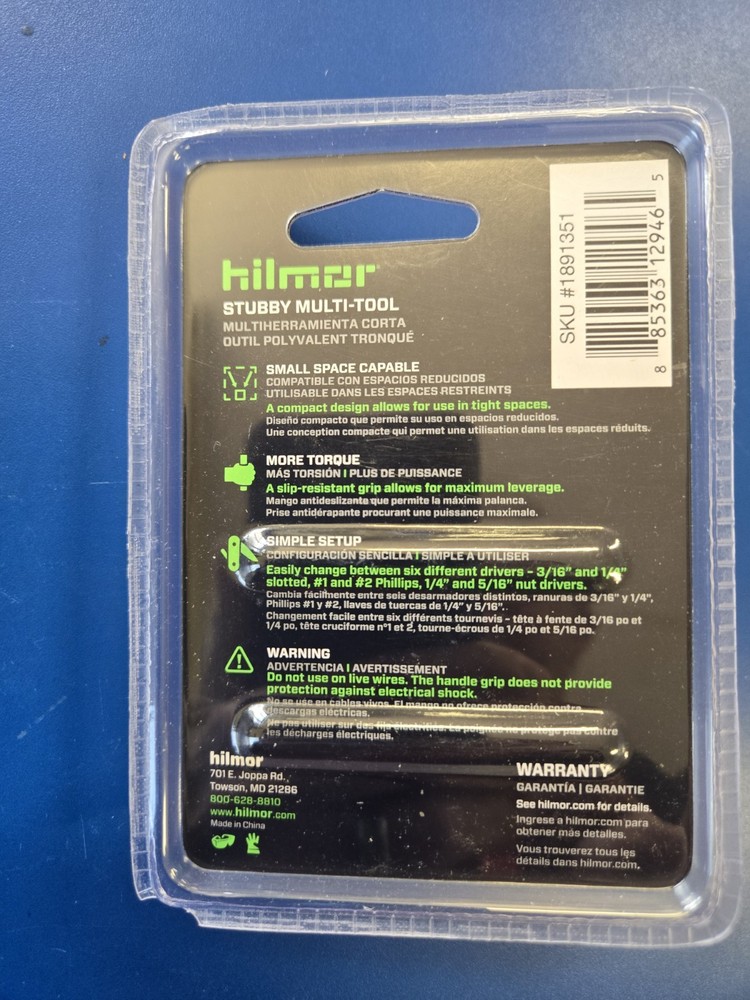 HILMOR - STUBBY MULTI-TOOL