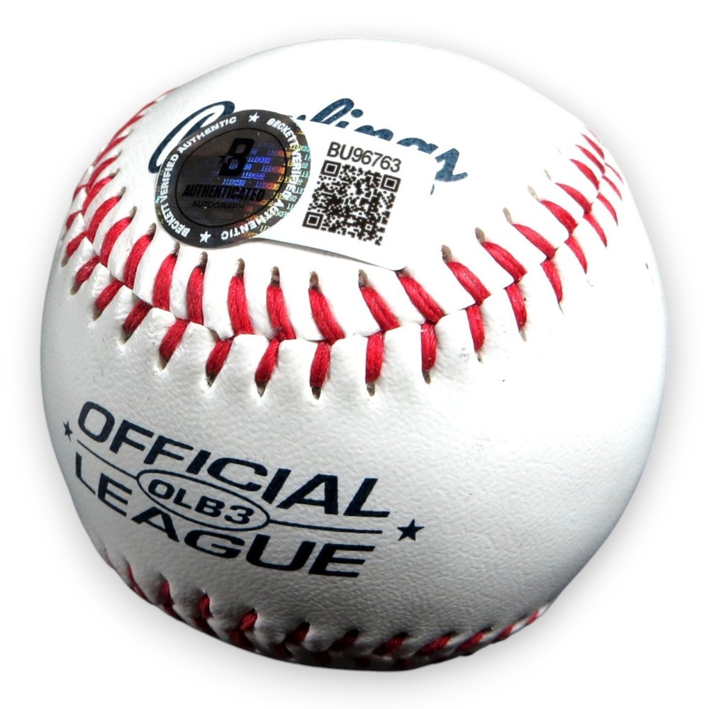 Sean Baker Signed Autographed Baseball Florida Project Red Rocket BAS BU96763