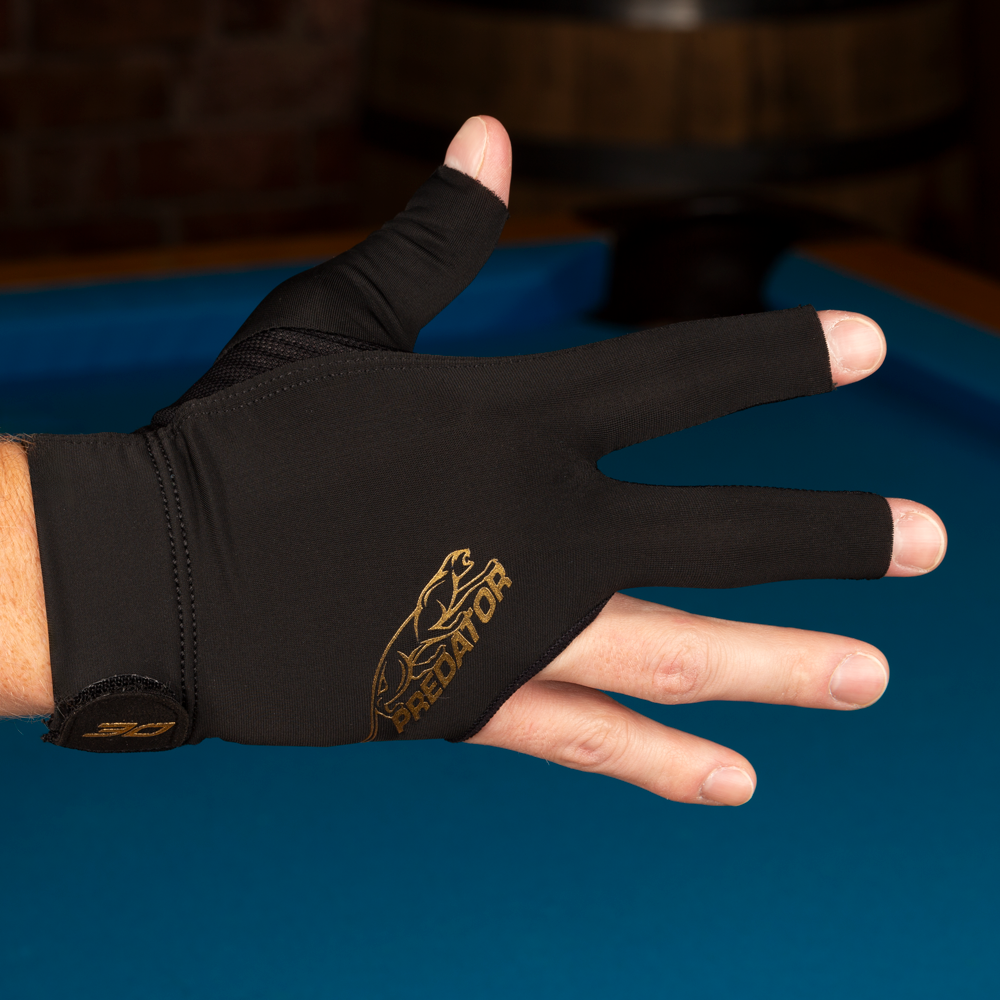 Predator BGRPGLD Black w/Gold Glove Bridge Hand Right