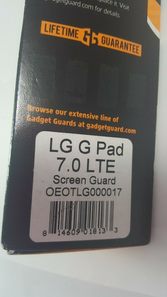 Gadget Guard Screen Protector for LG G Pad 7.0 LTE - Clear