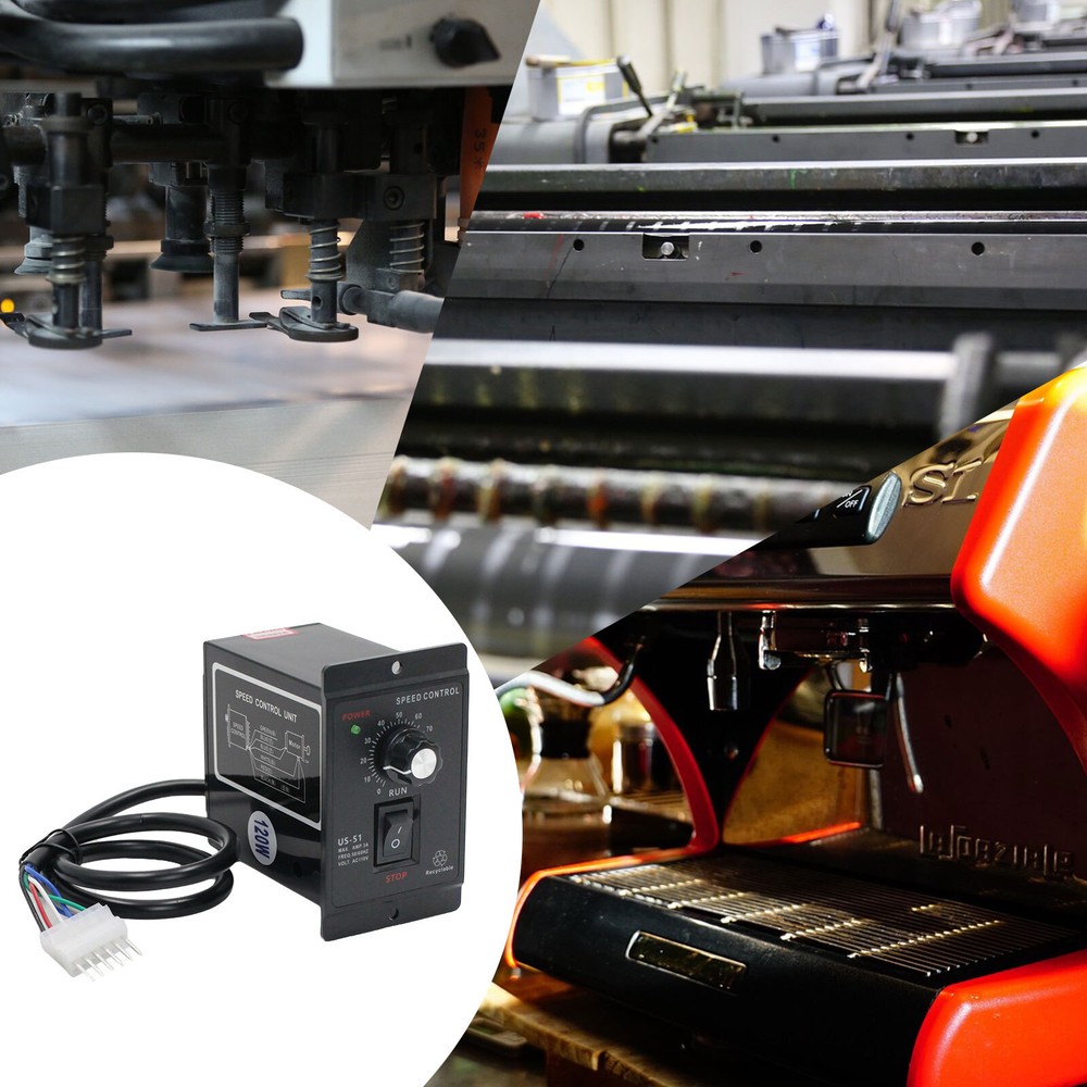 AC110V Electric Motor Speed Controller Reversible Switch Regulator Switch 120W