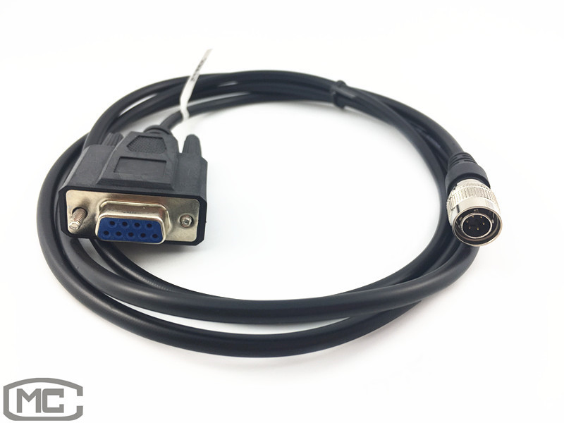2 PCS TOPCON RS232 DOWNLOAD DATE COM CABLE FOR TOPCON TOTAL STATION