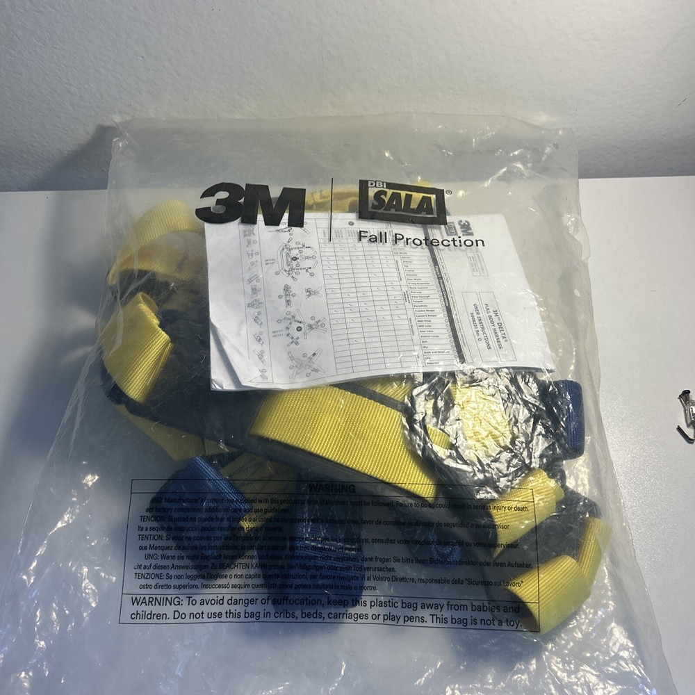 3M DBI-SALA - Full Body Harness Yellow -