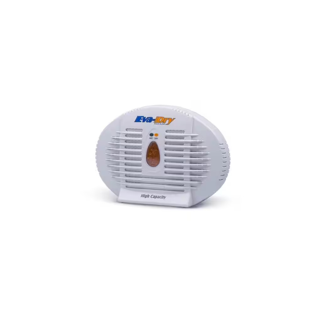 White Mini-Dehumidifier 6–8 Oz High Capacity Small Portable Moisture Remover