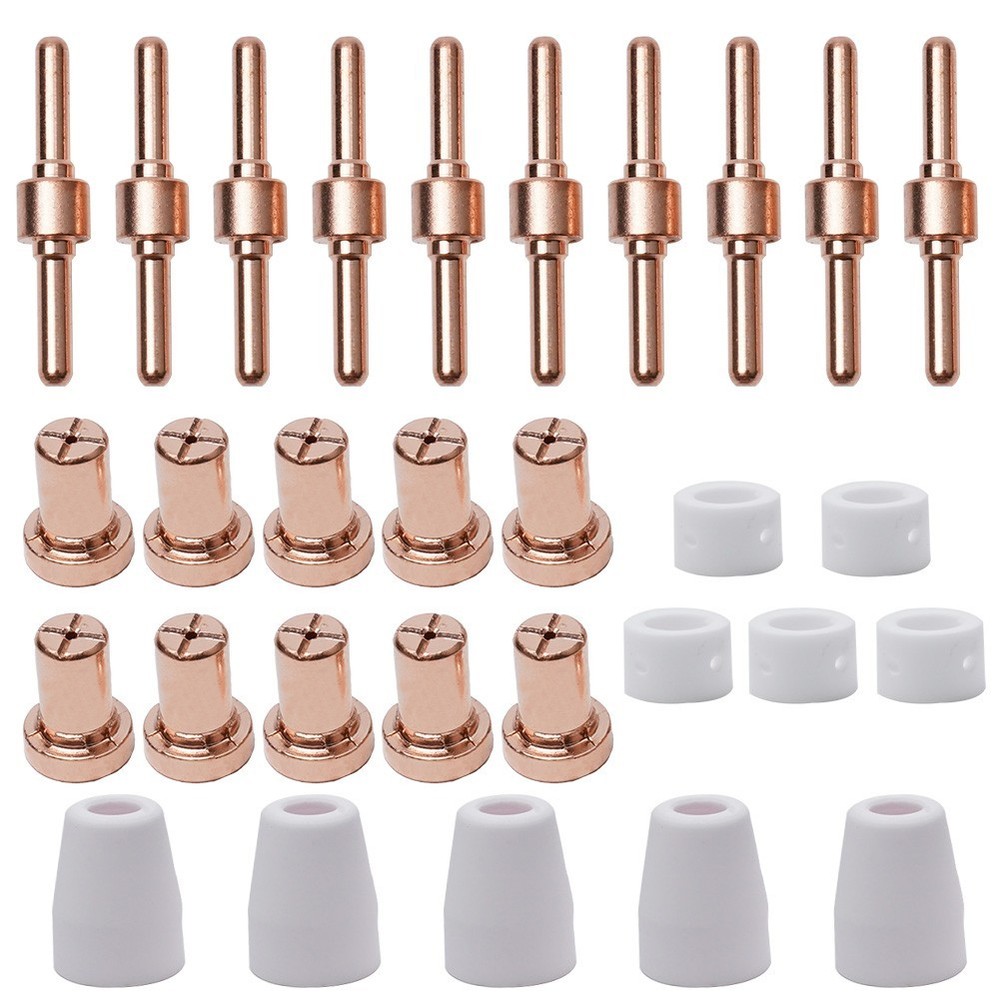 Achieve Consistent Cutting Quality With 30 Piece Plasma Cutter Consumables