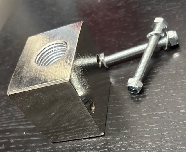 Unloader Block 1/2" fpt x 1/2" fpt