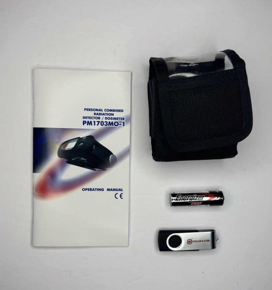 Polimaster Personal Combined Radiation Detector/Dosimeter Kit PM1703MO-1