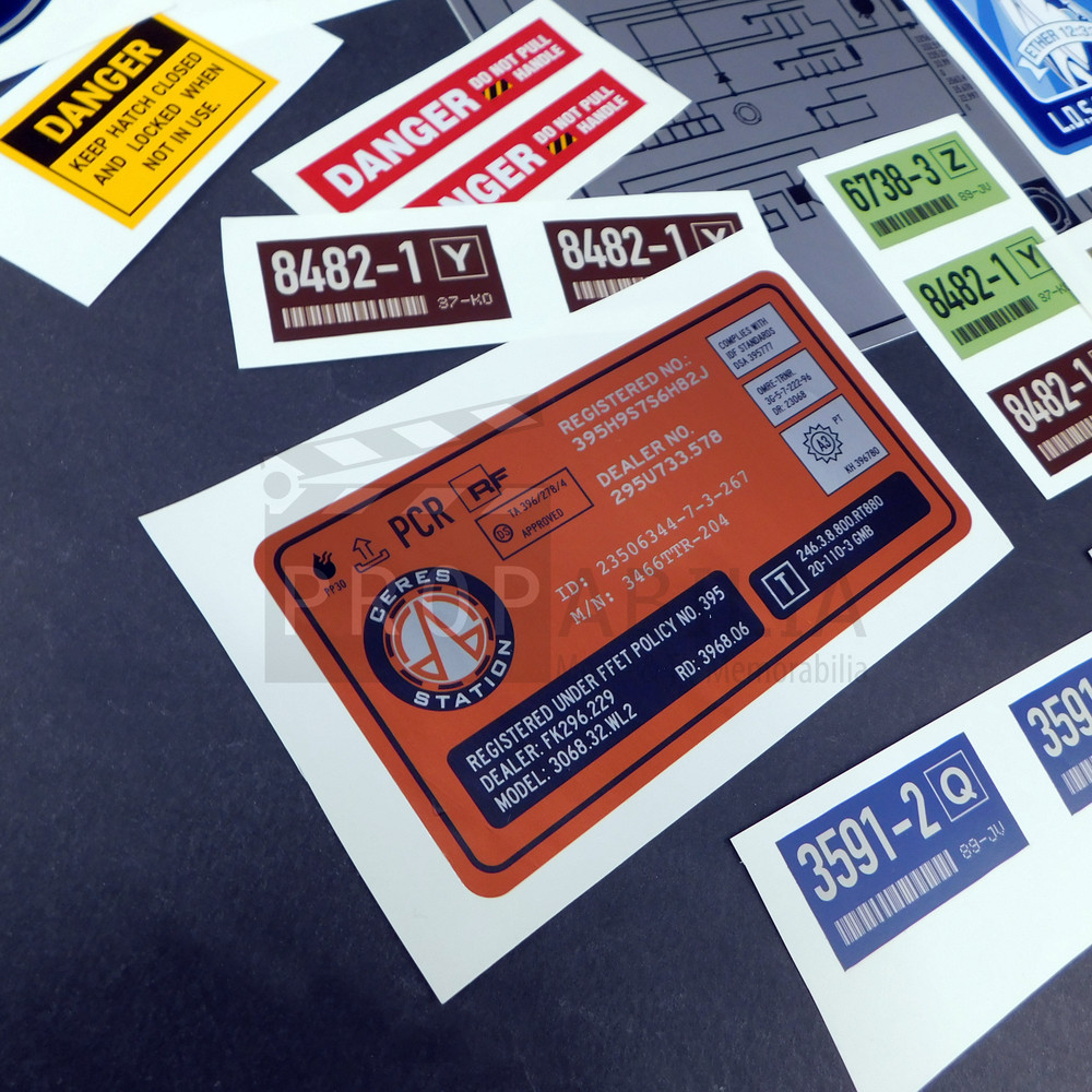 THE EXPANSE Graphics Original Prop (0991-8875)
