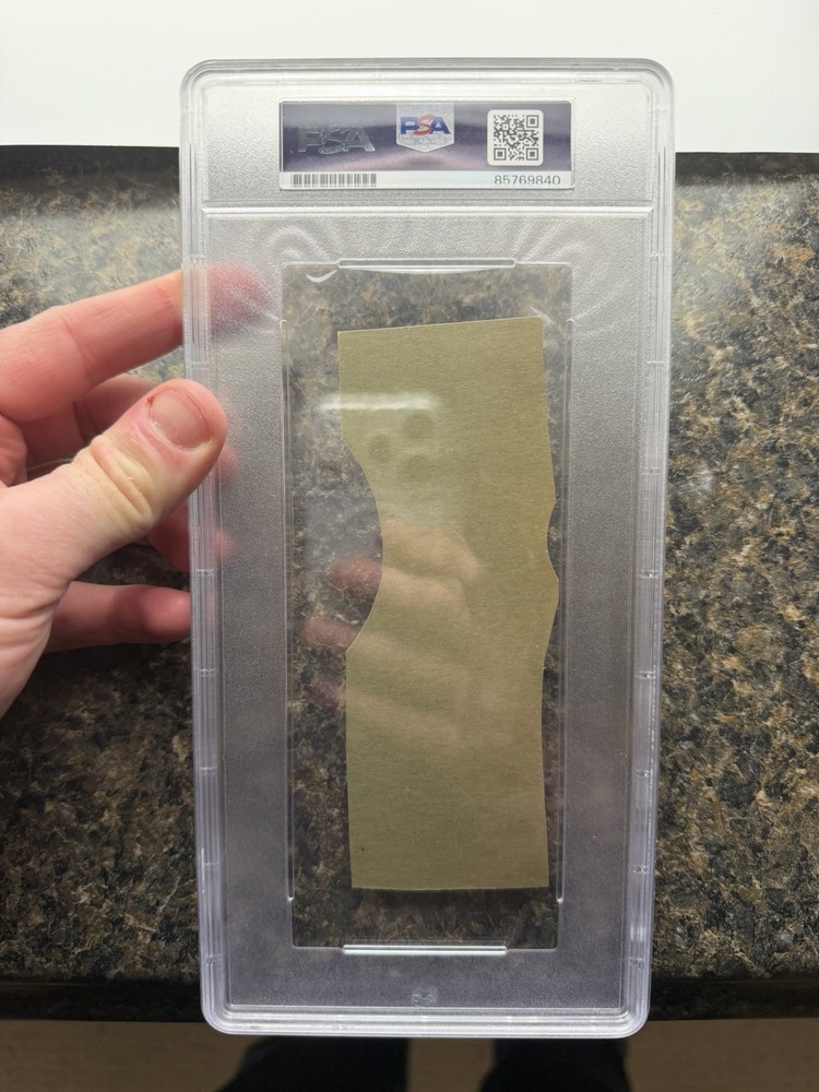 Beautiful Michael Jackson Signed Cut PSA DNA Certified Autograph Bold Auto