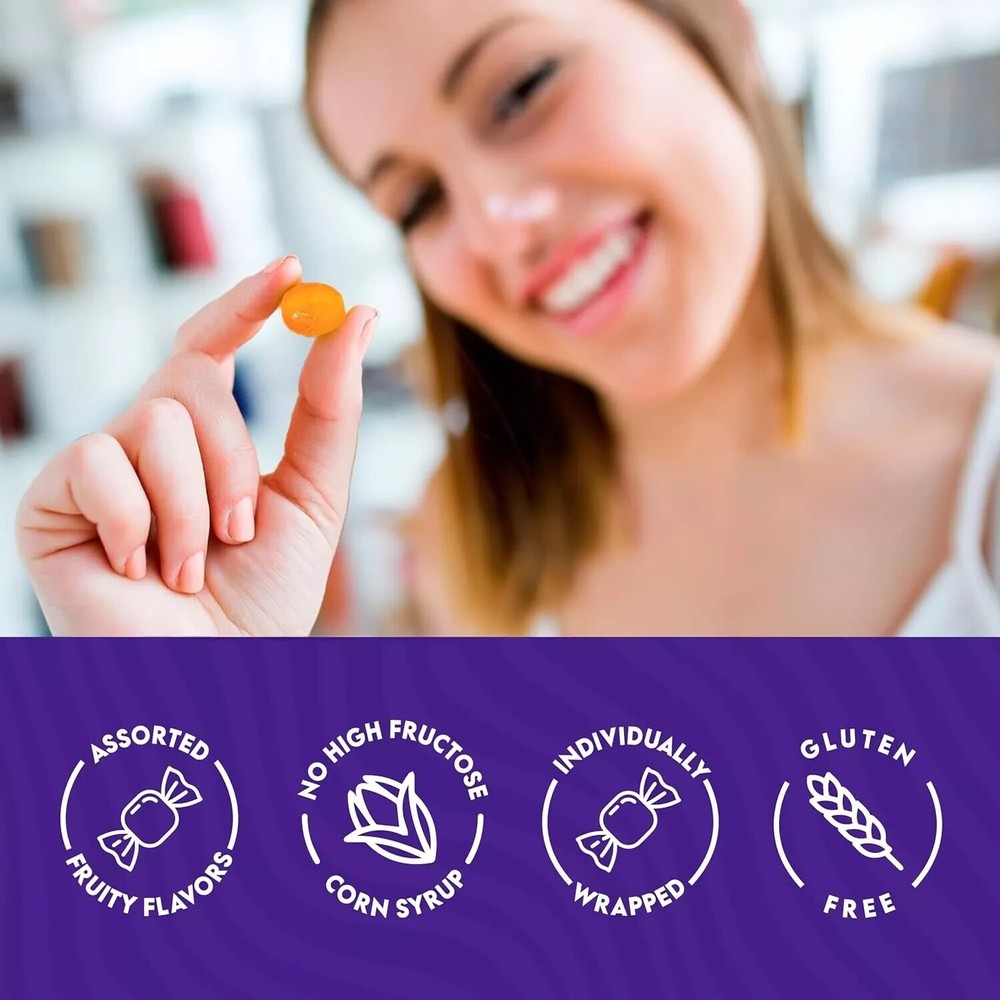 Colombina Delicate Fruit Drop 4 Assorted Flavors Bulk Delicious Candy (4 Pounds)