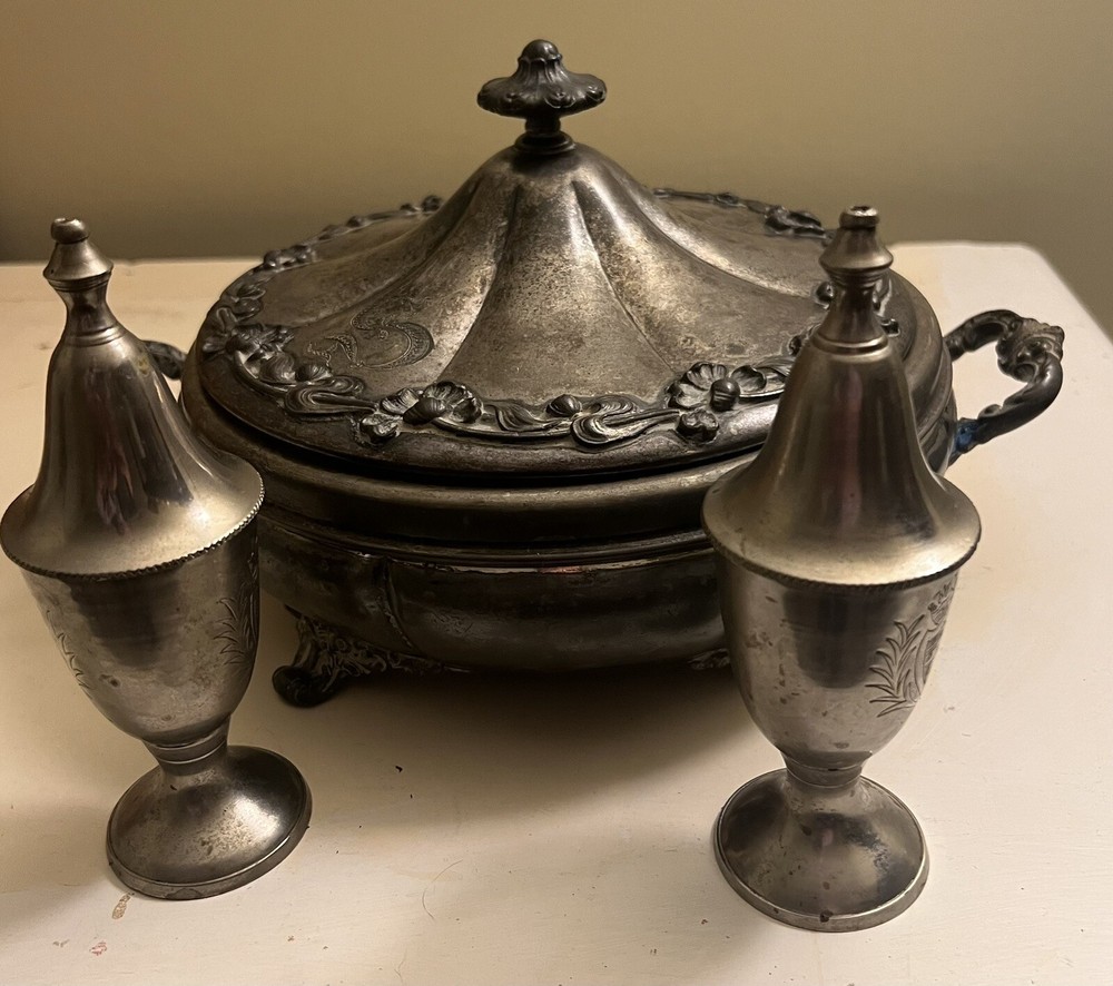 Silver Plated Covered Dish