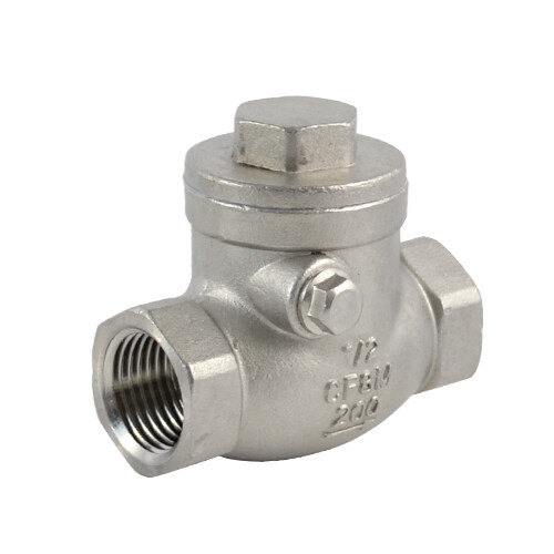 1/2“ - 2” 3/4 1 inch Swing Check Valve Stainless Steel NPT Threaded 200PSI CF8M