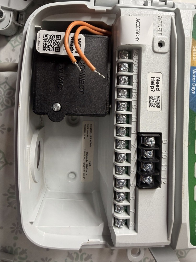 Rain Bird ESP-TM2 Irrigation Controller + WiFi Module Tested Working
