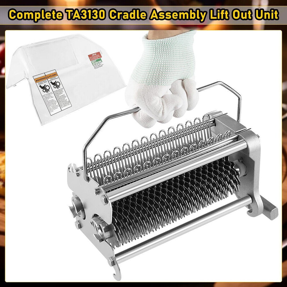 For Biro Pro 9 Tenderizer TA3130 Cradle Assembly Complete With Combs and Lock