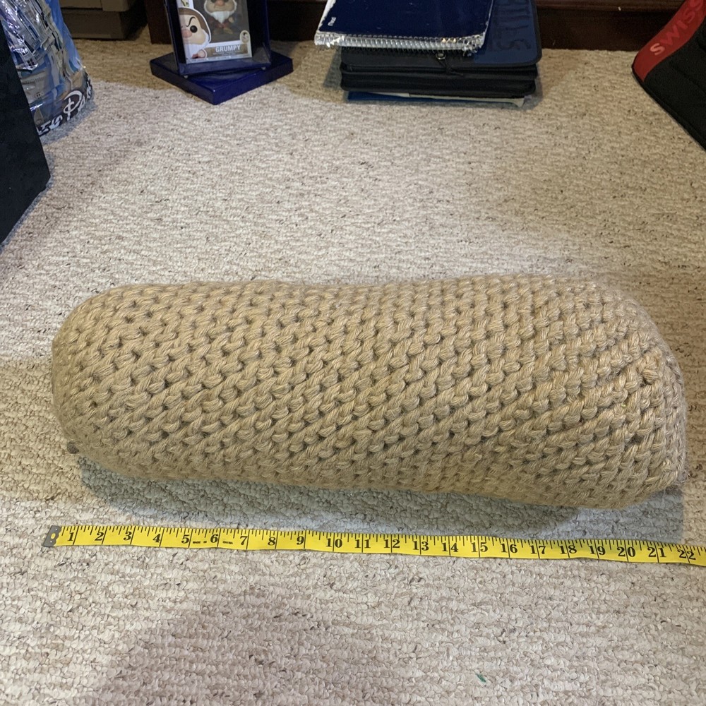 Maritime Pillow Rawhide Rope Ships Decor