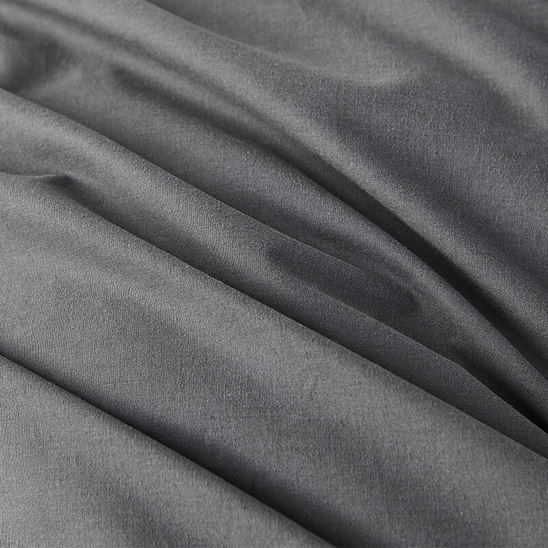 All Season King/Queen Grey Down Feather Comforter Duvet Inserts 100% Cotton