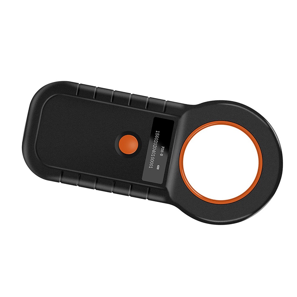 OLED Display Screen Pet Dog Cat Tag ID Reader FDX-B EMID Chip Scanner With Cable